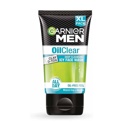 Garnier Face Wash Men Oil Clear 